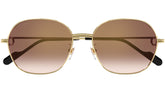 Cartier Sunglasses Ct0569Sa-003 Gold Squared