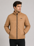 Jeep Reversible Puffer Jacket Black