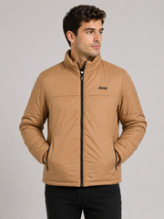 Jeep Reversible Puffer Jacket Black