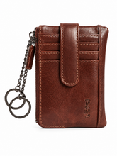 Lefel Martina Mens Card/Key Holder In Brown