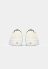 Calvin Klein Womens Vulc Platform Shoes In White