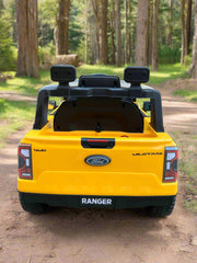 Electric Ride On Toyota Hilux Wildtrack Play Car In Yellow