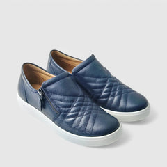 Hotter Womens Poppy Denim Shoes In Navy