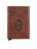 Lefel Mens Secret Wallet In Brown