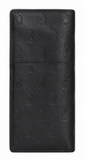 Polo Monogram Emboss Travel Folder In Black