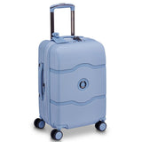 Delsey Chatelet Air 4 Wheeler Cabin Trolley Case In Light Blue