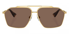 Dolce & Gabbana Womens Sunglasses In Black and Gold
