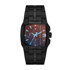 Diesel Mens Black Cliffhanger Chronograph Watch