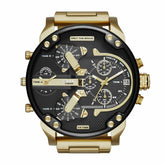Diesel Mens Mr Daddy 2.0 Watch In Gold