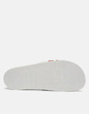 Diesel Mens Mayemi Flock Sandals In White
