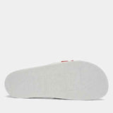 Diesel Mens Mayemi Flock Sandals In White