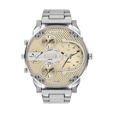 Diesel Mens Mr Daddy Slim Watch In Silver