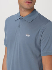 Diesel Light Blue Mens T-Rejust Dooval Pj Polo Shirt