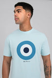 Ben Sherman Target T-Shirt In Light Blue