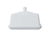 Maxwell & Williams White Basics Butter Dish Gift Boxed In White