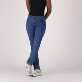 Levis Ladies Curvy Straight Jeans In Blue