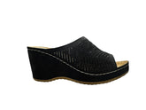 Hush Puppies Ladies Soft Trianna Shoes In Black