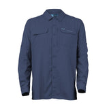 Watamu Mens Pemba Shirt In Petrol Blue