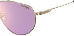 Carrera Unisex Violet Sunglasses In Gold