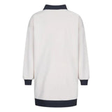Converse Girls Long Sleeve Polo Dress In Natural