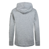 Converse Boys Distorted Long Sleeves Hoodie In Dark Grey Heather