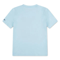 Converse Boys Stacked Shoe Graphic T-Shirt In Light Blue