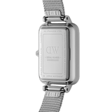 Daniel Wellington Quadro Mesh Silver White Watch