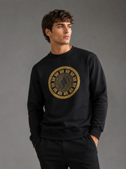 Pure Premium Glitz Sweater In Black