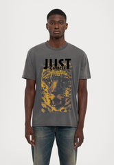 Just Cavalli 77Oahc04 Cjw61 Cotton Jersey Acid Washed