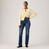 Levis Womens 501 Curve Lightweight Jeans Dark Indigo