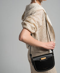 Gianni Chiarini 0560 Prck Leather Bag Black