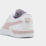 Puma Girls Jada Classic Shoes In White & Pink