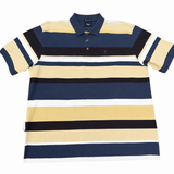 Polo Mens Striped Dm Short Sleeve Golfer In Multi
