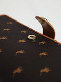 Polo New Iconic Brown Trifold Purse