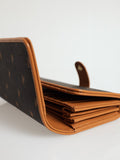 Polo New Iconic Brown Trifold Purse