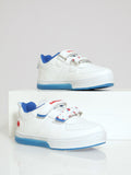 Bubble Gummers Boys Sneakers In White Blue