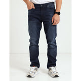 Guess Mens Regular Straight jeans In Dark Wash