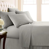 Egyptian Cotton T400 Extra Depth Fitted Sheet In Silver