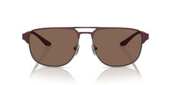 Emporio Armani Mens Bronze Sunglasses In Maroon