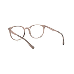 Emporio Armani Womens Sunglasses In Transparent Brown