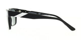 Emporio Armani Mens 57 Sunglasses In Black
