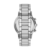 Emporio Armani Mens Arch Chrono Watch In Silver