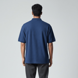 Enrico Coveri Mens Roma Golfer In Dark Blue