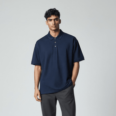 Enrico Coveri Mens Roma Golfer In Dark Blue