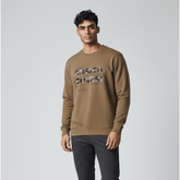 Enrico Coveri Mens 29 Sweatshirt In Camel