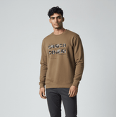 Enrico Coveri Mens 29 Sweatshirt In Camel