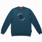 Enrico Coveri Mens Sweatshirt In Petrol