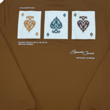 Enrico Coveri Mens 4 Sweatshirt In Camel