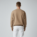 Enrico Coveri Mens Sweatshirt 46 In Camel