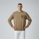Enrico Coveri Mens Sweatshirt 46 In Camel